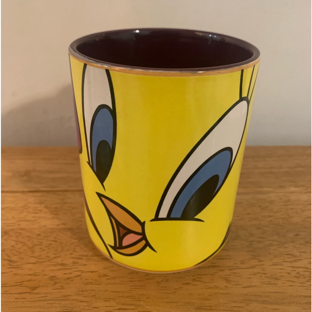 TWEETY BIRD Vintage 1998 Looney Tunes Warner Bros Large Coffee Mug